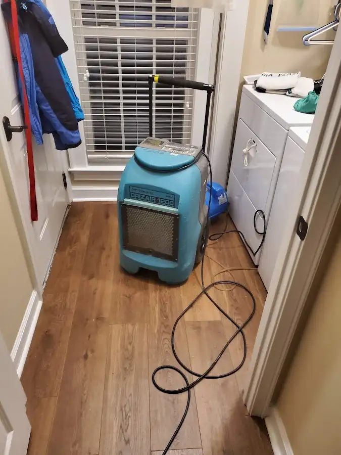Commercial dehumidifier deployed for Crawl Space Restoration in Benton Harbor